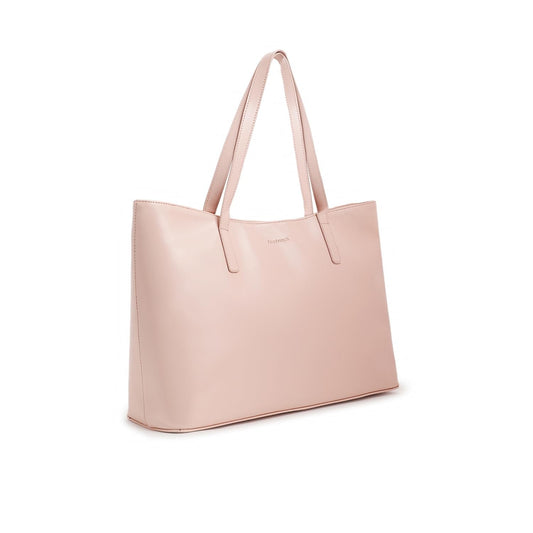 Fastrack Powder Pink College Tote Bag for Women 