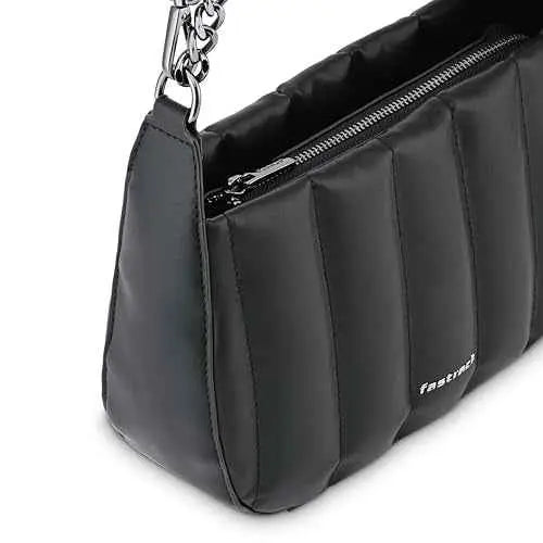 Fastrack Quilt Crush Shoulder Bag | Faux-Leather Women's Handbags | Shoulder for Casual Carry SaumyasStore