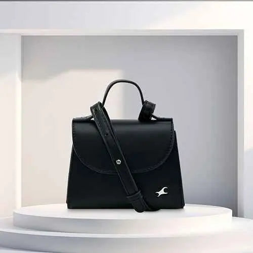Fastrack Structured Mini Sling | Faux-Leather Women's Handbags | Mini Sling for Casual Carry SaumyasStore