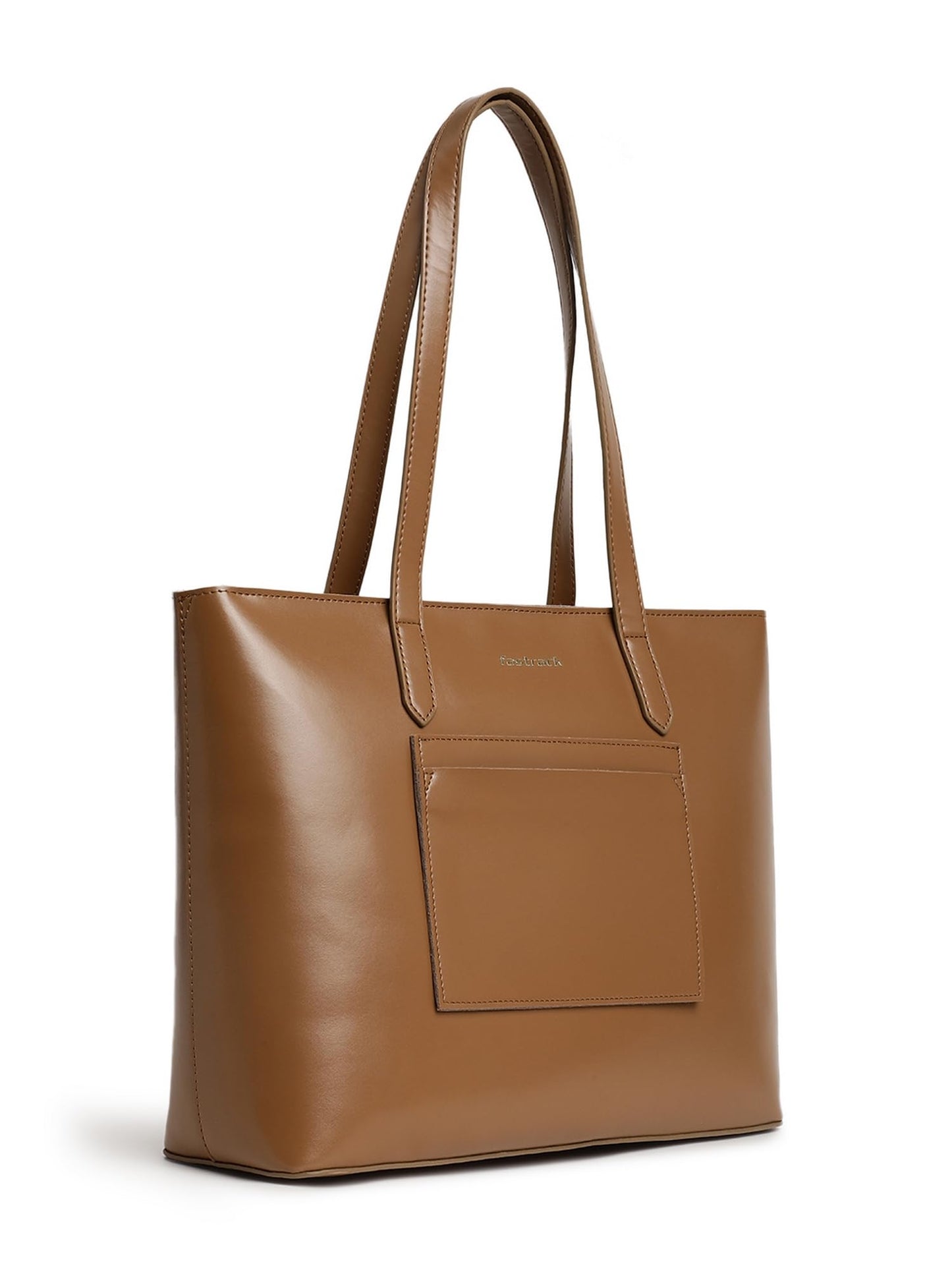 Fastrack Tan College Tote Bag for Women 