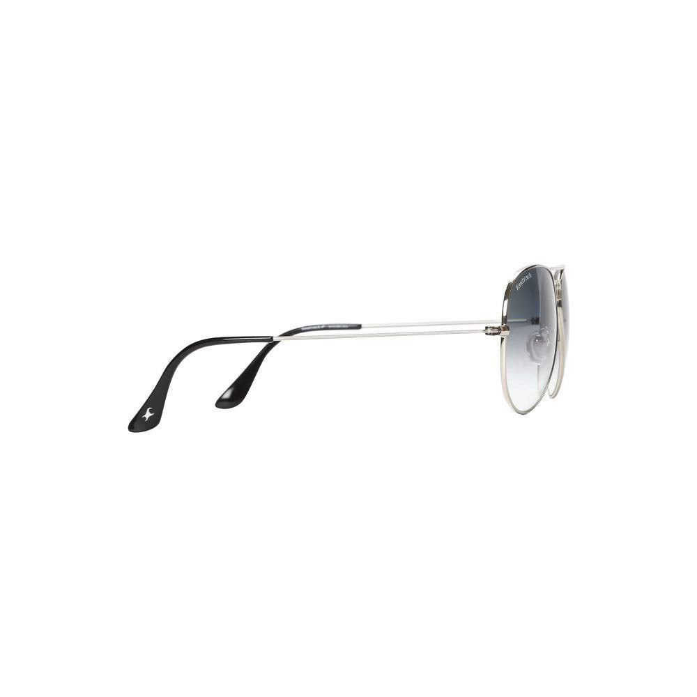 Fastrack UV Protected Aviator Men's Sunglasses - (M165BK36G|58|Grey Color Lens) 