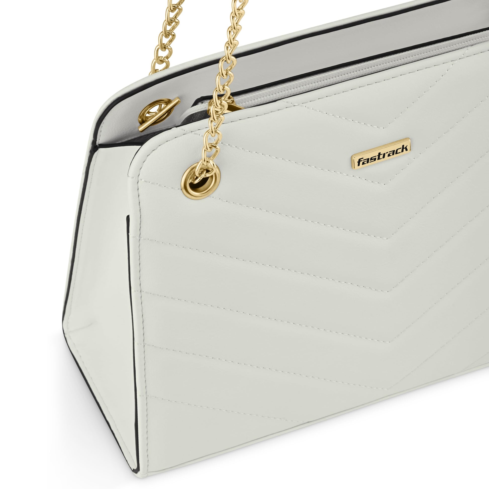 Fastrack White Tote For Women 