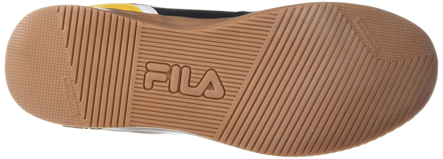 Fila Men's Gorino BLK/STA YEL/WHT Sneaker-8 UK (11009050) 