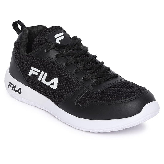 Fila Mens BLK/WHT Running Shoes 11010709 7 