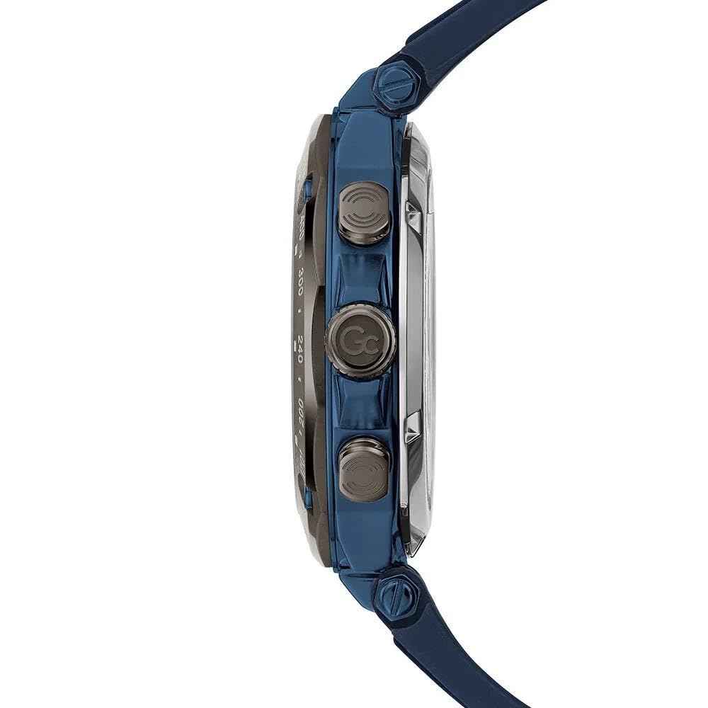 GC Mens 45 mm Spirit Sport Gray Dial Silicone Analog Watch - Y81006G5MF SaumyasStore