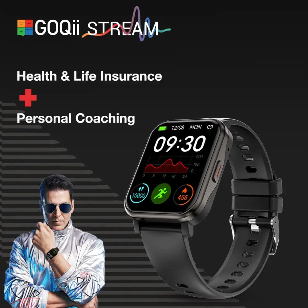 GOQii Insure+ 5 lakhs Health Insurance with Smart Vital