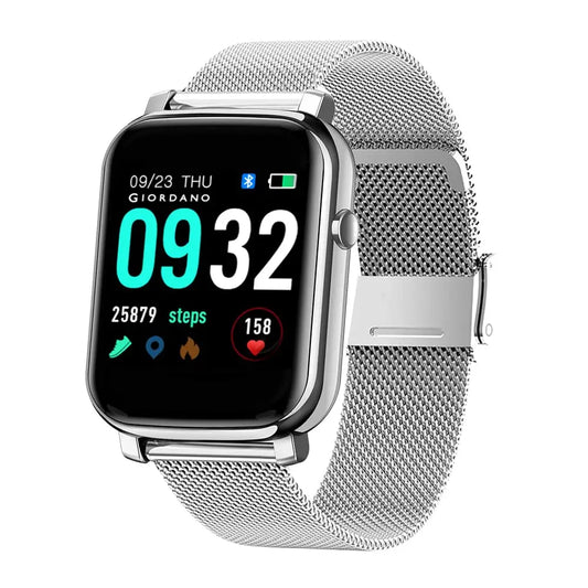 Giordano Grey Unisex Smart Watch. You get access to a 1.3