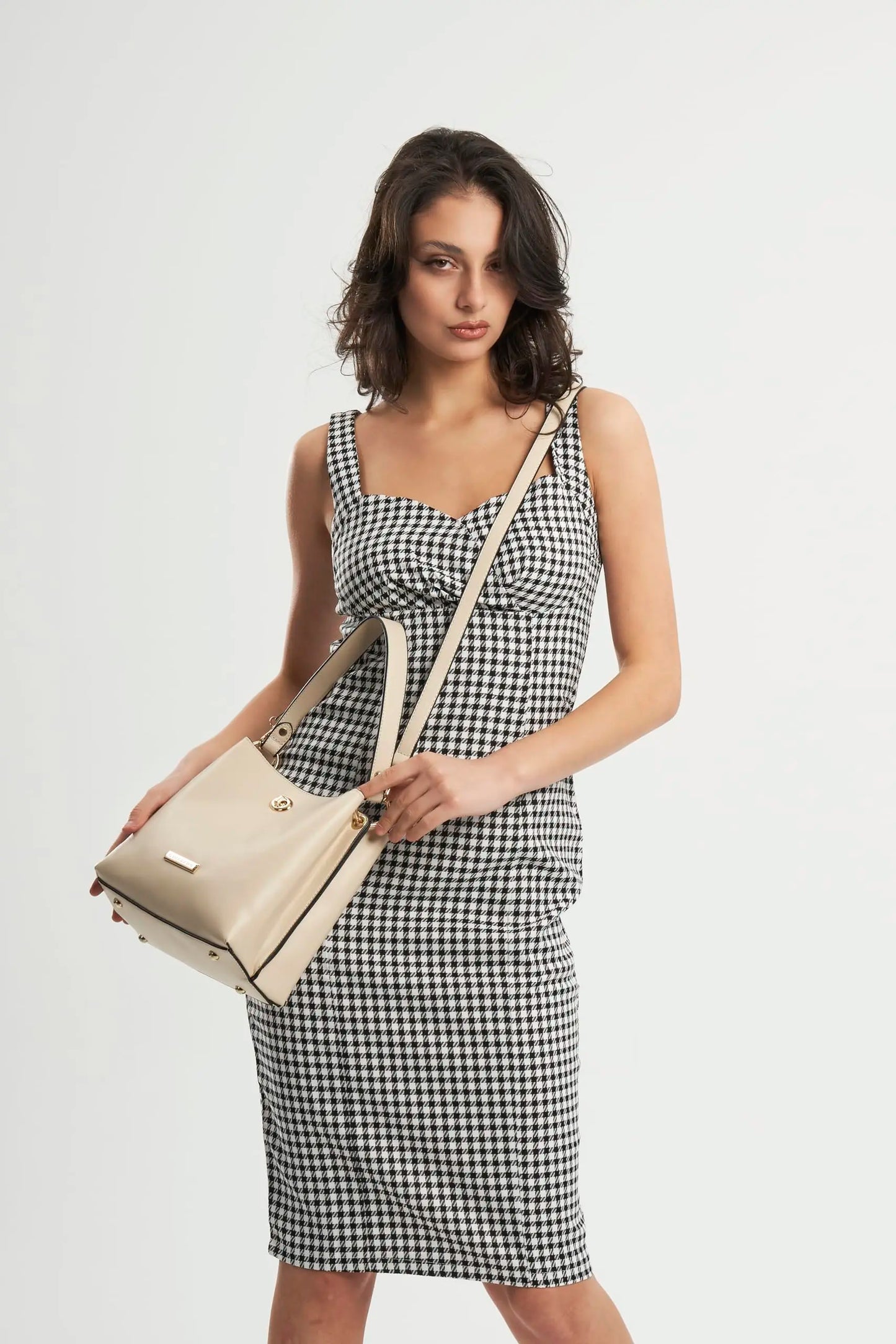 Giordano Hobo Shoulder Bag For Women | Spacious Zipper Compartment With Pu Leather | Handbag For Women & Girls, White SaumyasStore