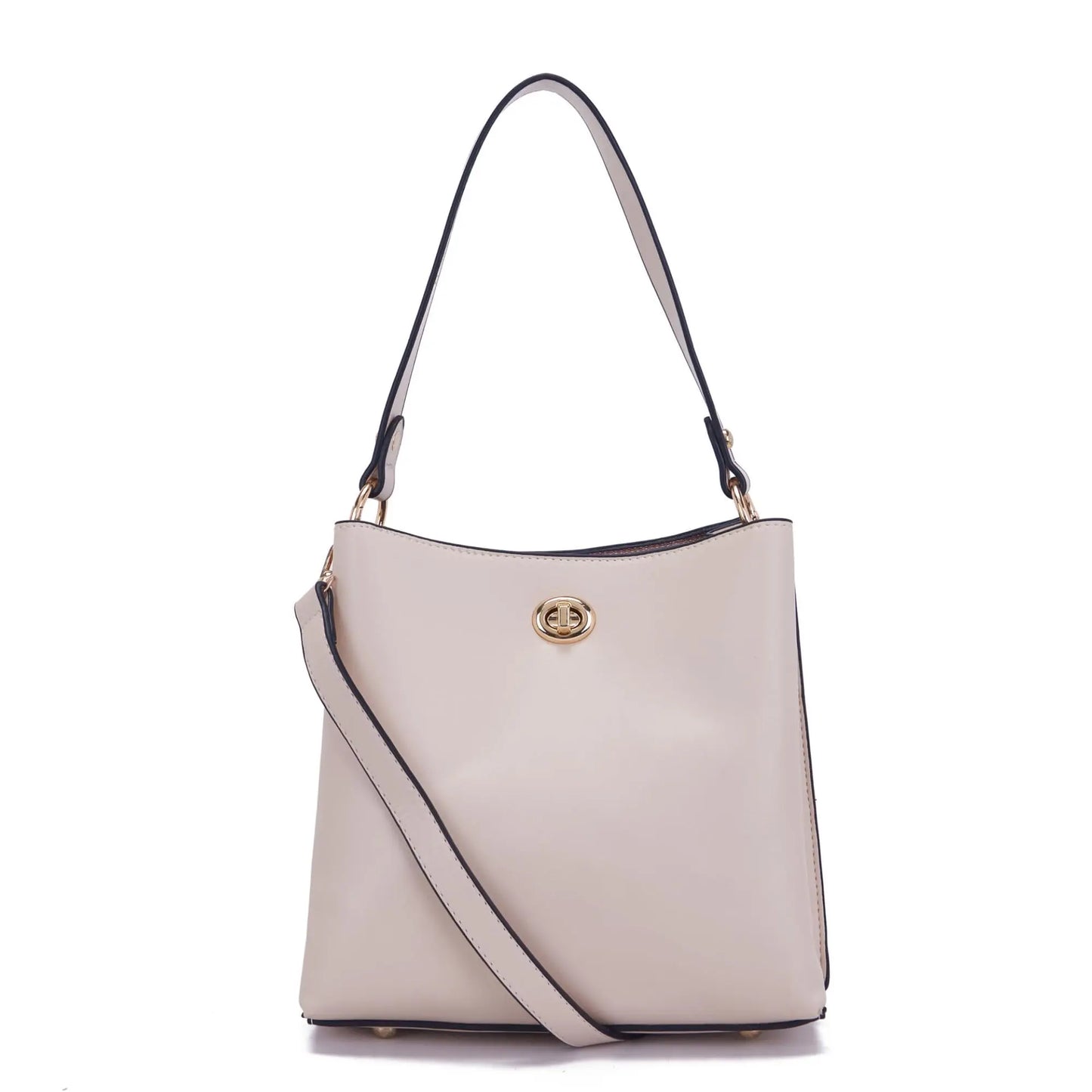 Giordano Hobo Shoulder Bag For Women | Spacious Zipper Compartment With Pu Leather | Handbag For Women & Girls, White SaumyasStore