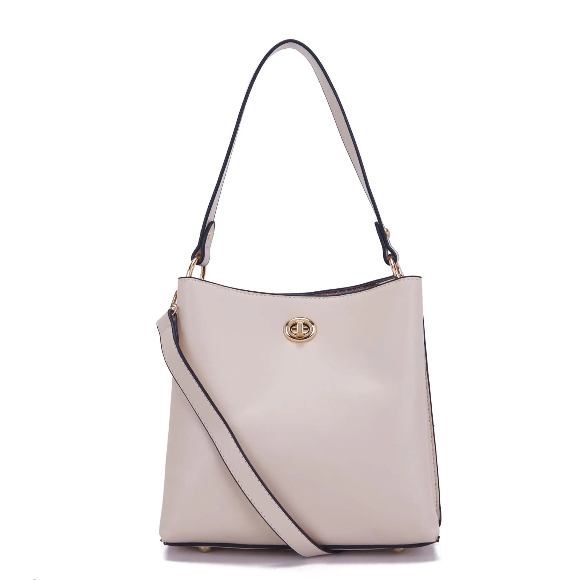 Giordano Hobo Shoulder Bag For Women | Spacious Zipper Compartment With Pu Leather | Handbag For Women & Girls, White SaumyasStore