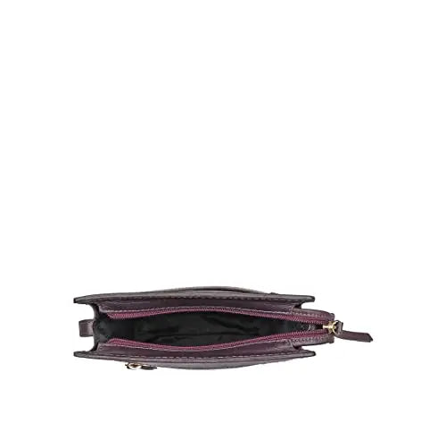 Hidesign womens EE LIBRA 03 VIOLET Leather SLING BAG