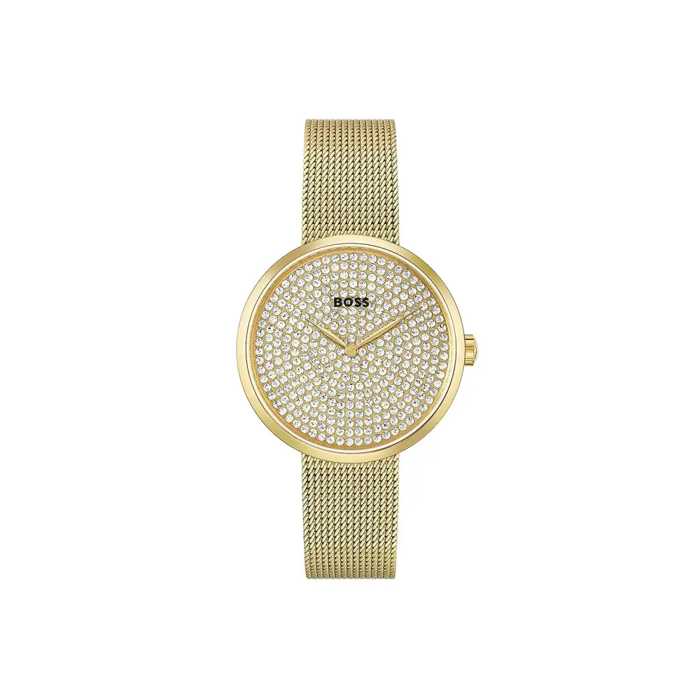Hugo Boss Praise Analog Gold Dial Women’s Watch-1502659