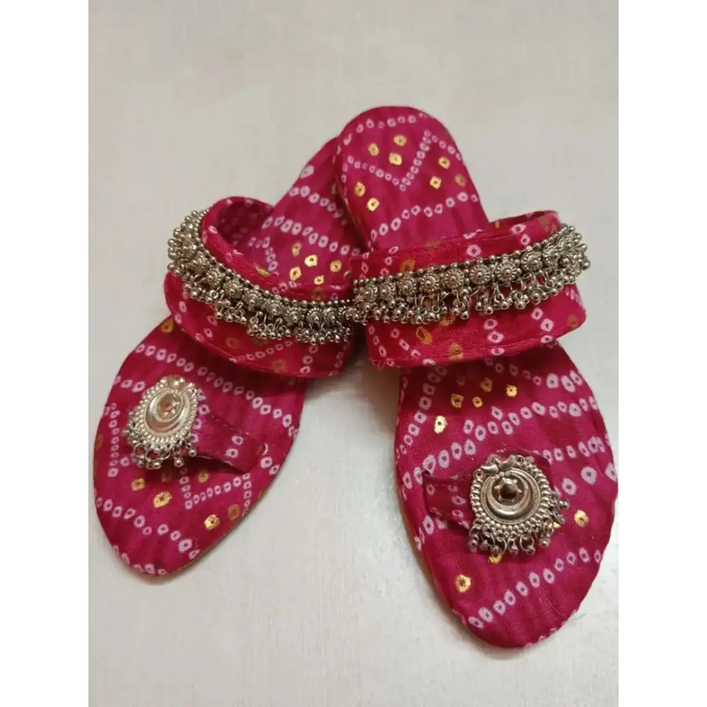 Jaipuri style traditional printed fashion flats for women