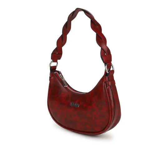 KLEIO Vegan Leather Shoulder Handbag for Women and Girls