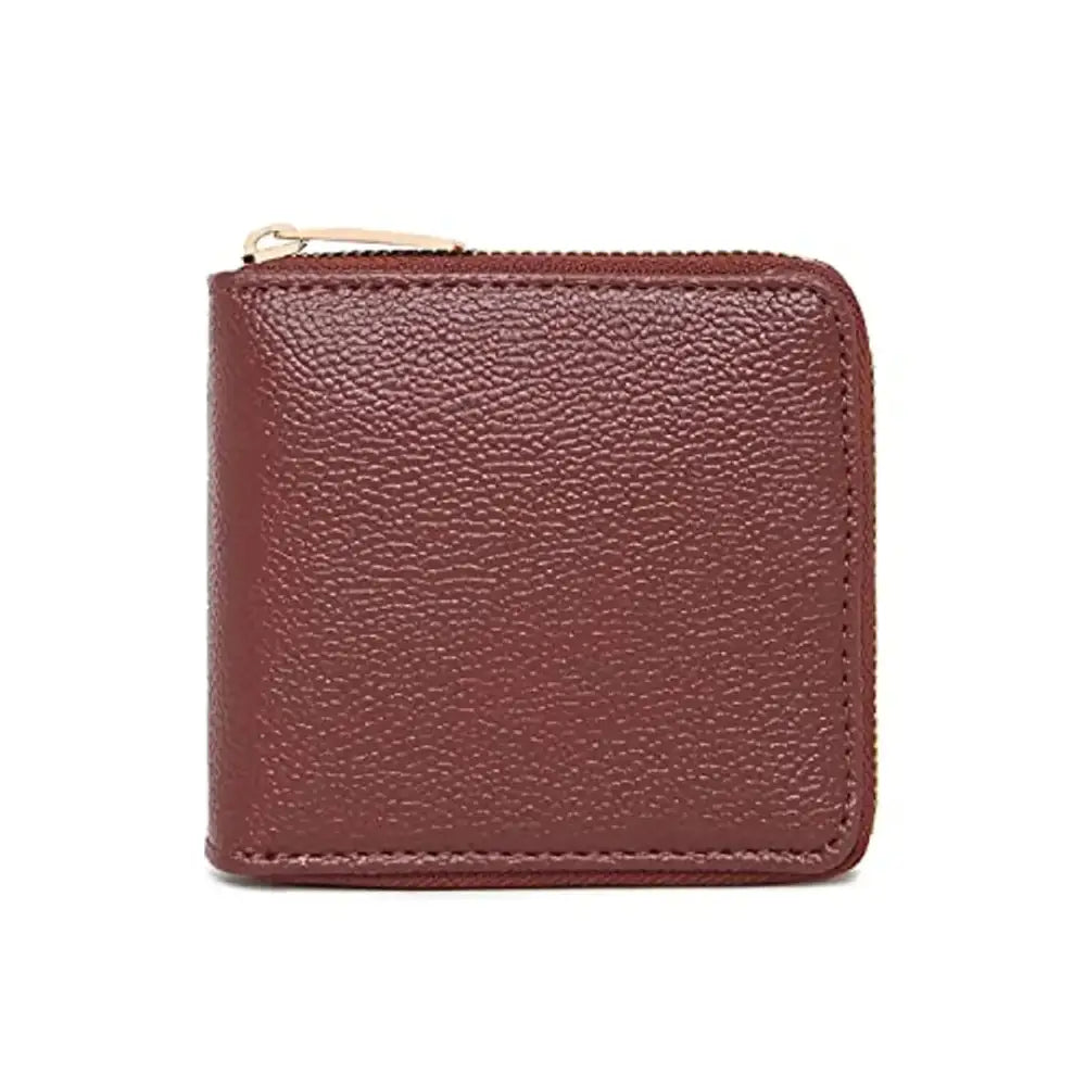 KLEIO Womens Girls PU Leather Multipurpose Zip Wallet Card Holder Purse Clutch