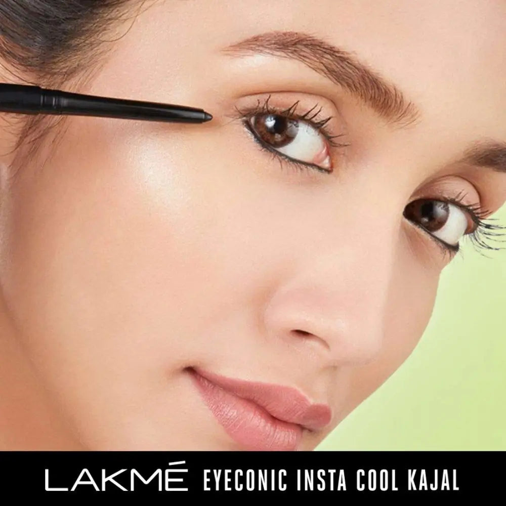 LAKMÉ Eyeconic Insta Cool Kajal Black Cooling Kohl Liner