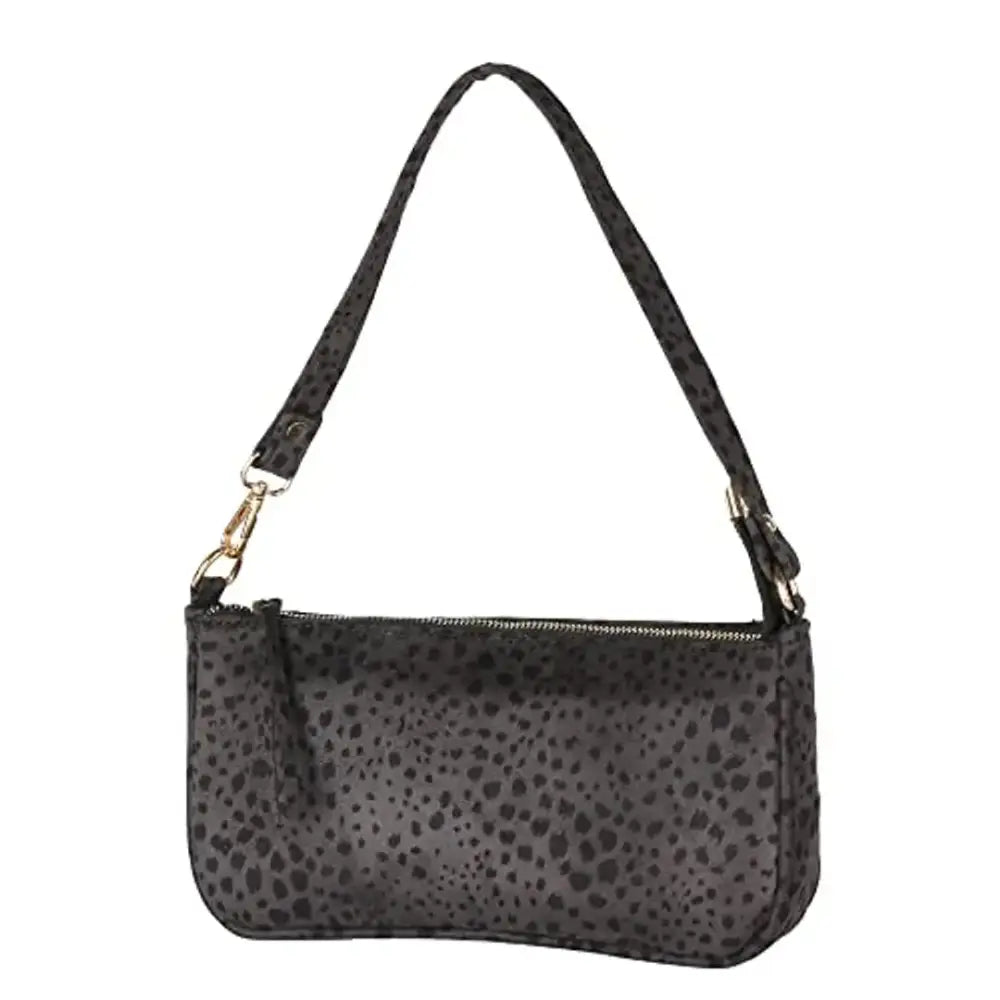 LEKHX Stylish Leopard Print Shoulder Bag