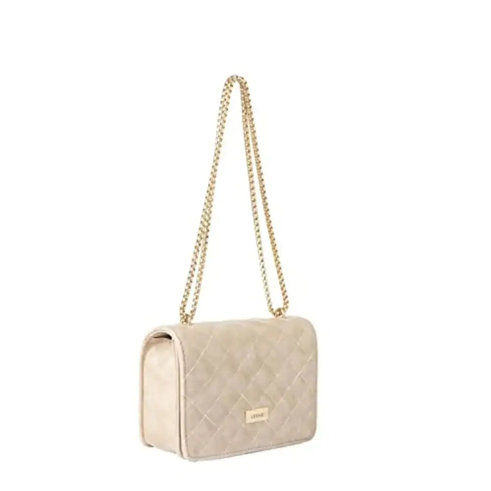 LX Purse For Women With Long Strap Sling Bag For Women & Crossbody Fit Small Size PU Leather (B Cream)