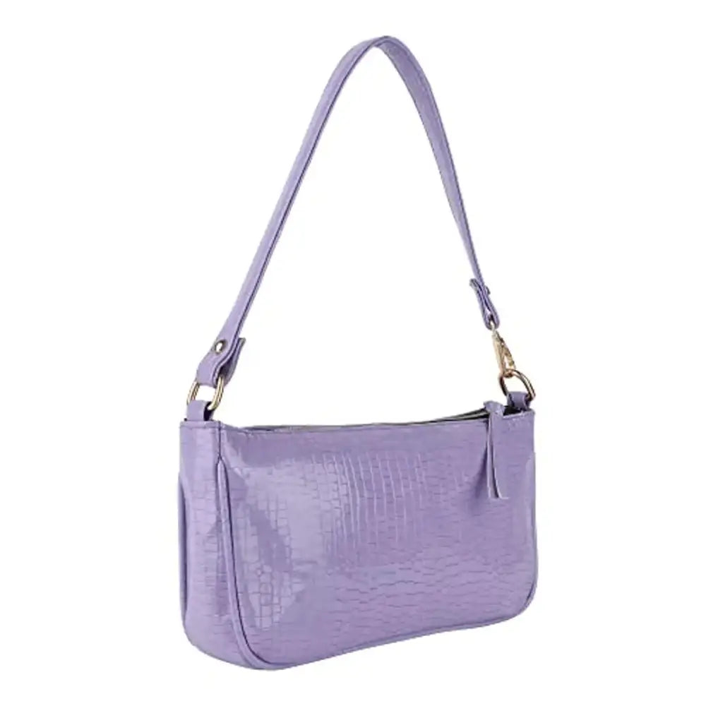 LX Small Shoulder Bags for Women Mini Handbags Purple