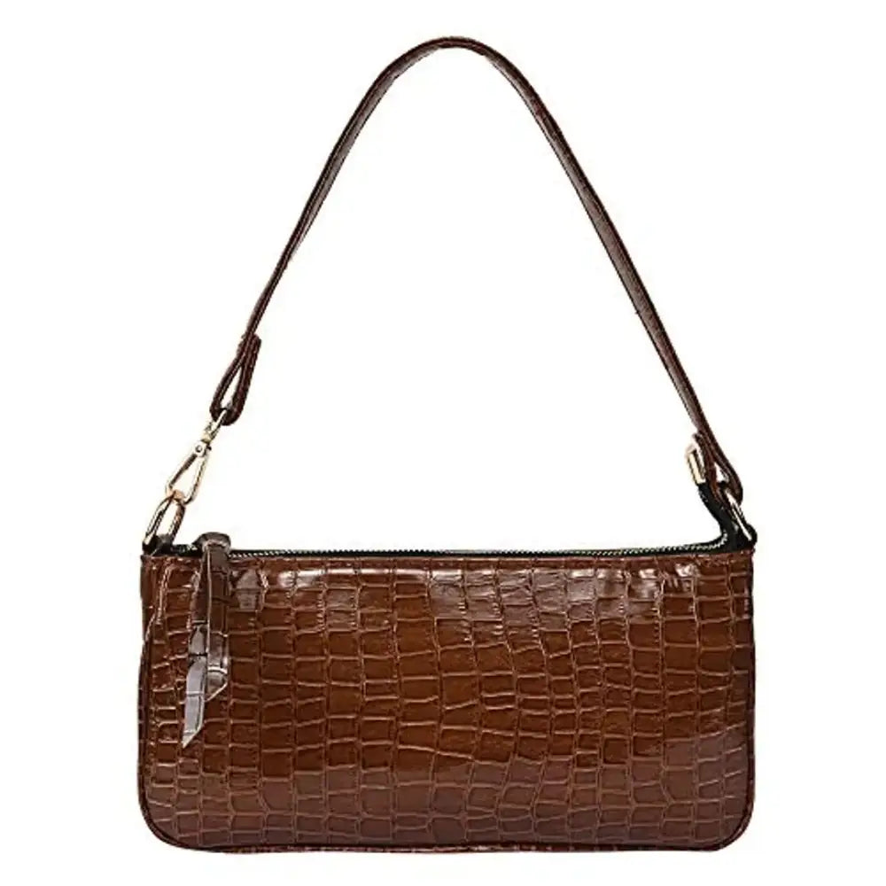 LX Women's Shoulder Bag (Brown)