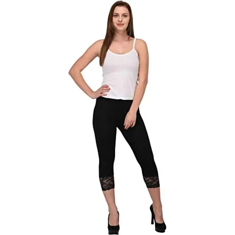 Lace Capri for Womens | Capri Leggings for Womens