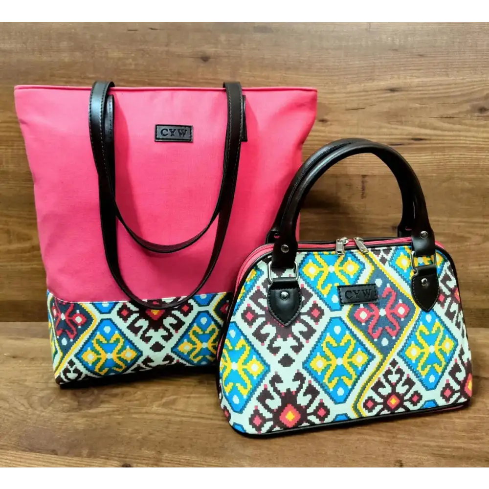 Latest Beautiful Canvas Handbags Combo for Women