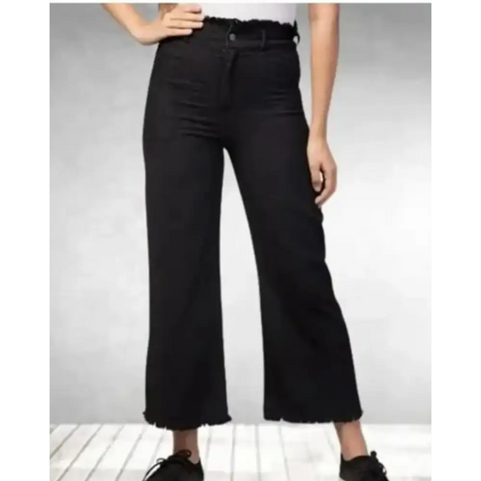 Latest Black Bell Bottom Jeans for Women