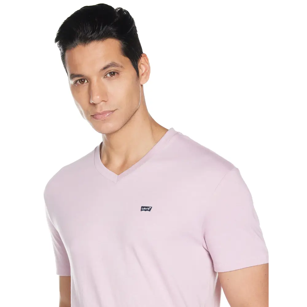 Levi’s Men’s Regular T-Shirt (Pink)
