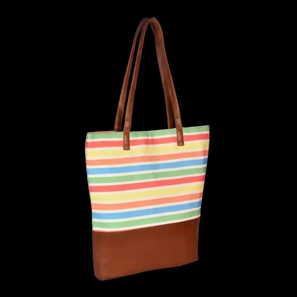 MARISSA PRINTED CANVAS TOTE BAG FOR GIRLS AND WOMEN