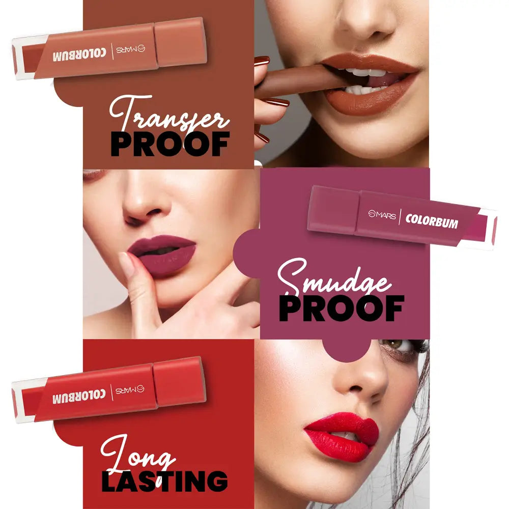 MARS Colorbum Liquid Matte Lipstick for Women | Smudge Free