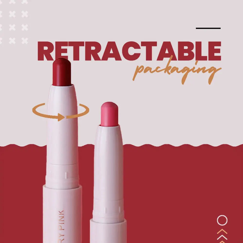 MARS Retractable Poppins Long Lasting Lip Crayon | Matte