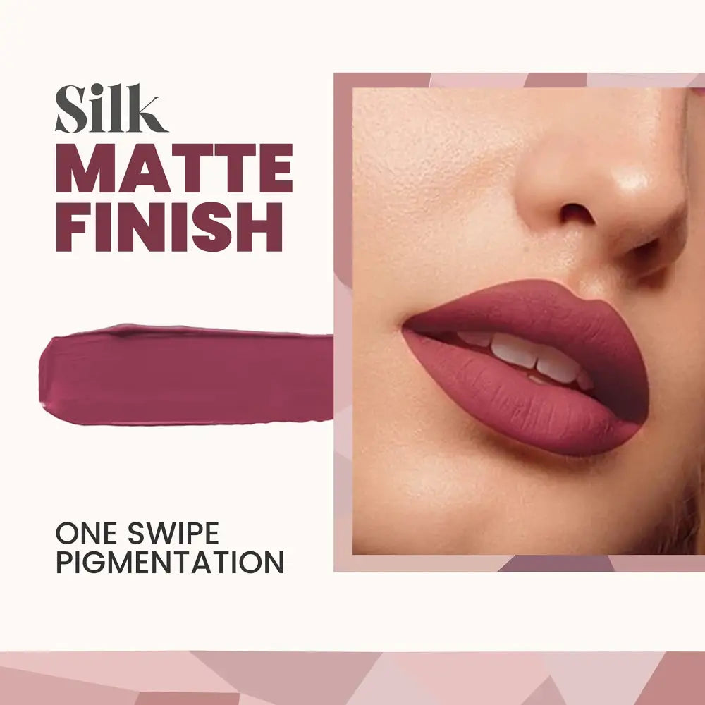 MARS Silk Matte Long Lasting Lipstick | Smooth Application