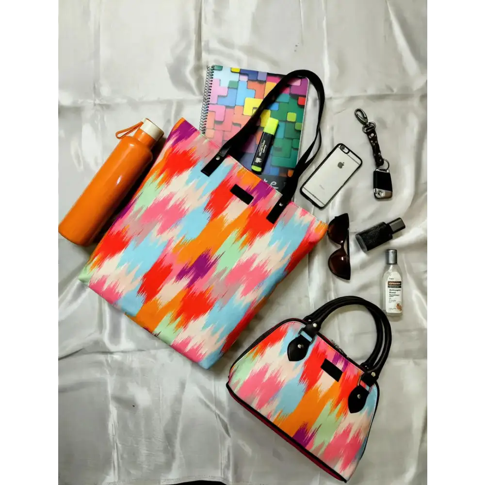 MULTICOLOURED HANDBAG