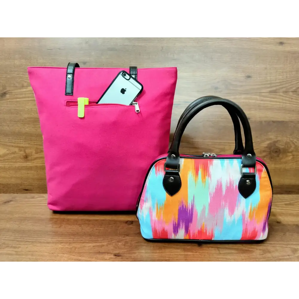 MULTICOLOURED HANDBAG