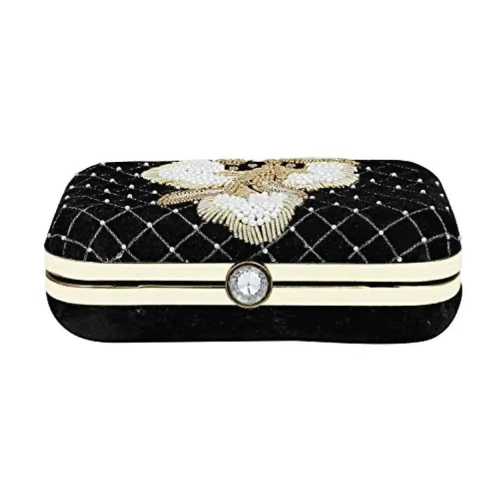 MaFs Womens Clutch, Black