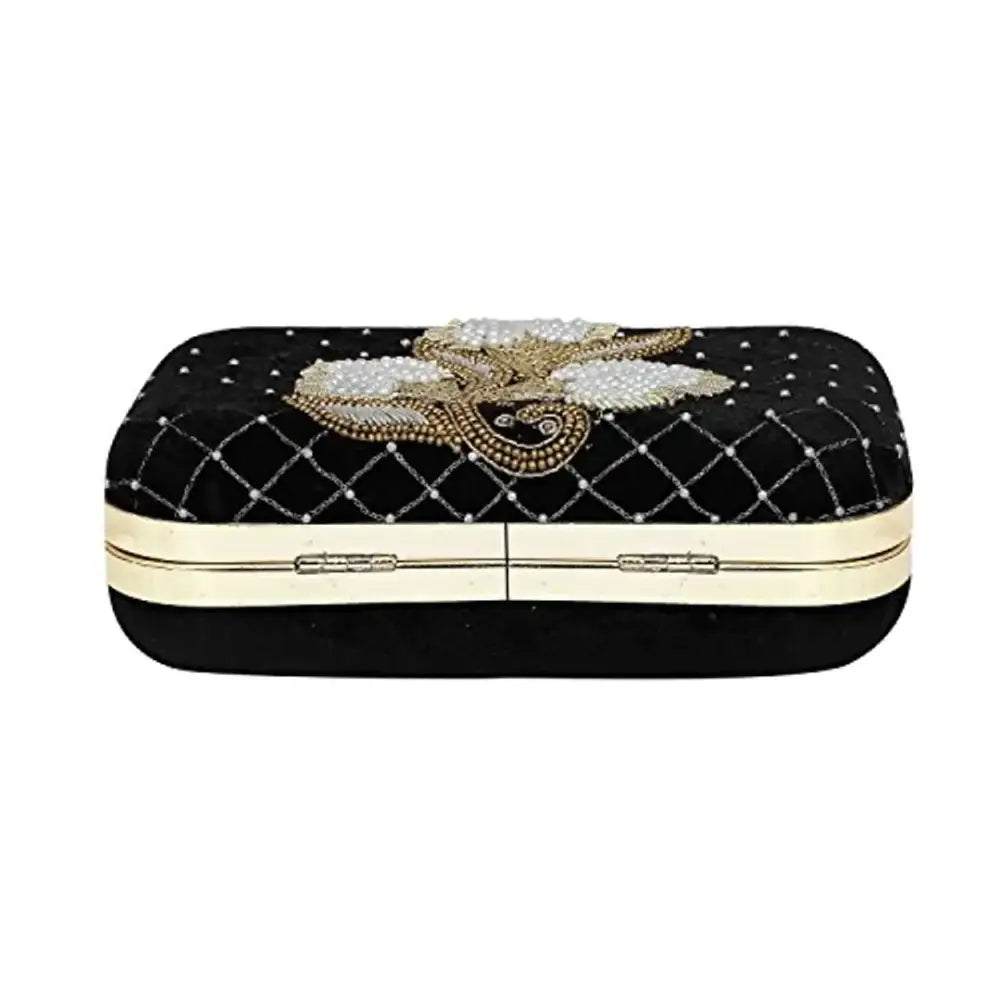 MaFs Womens Clutch, Black