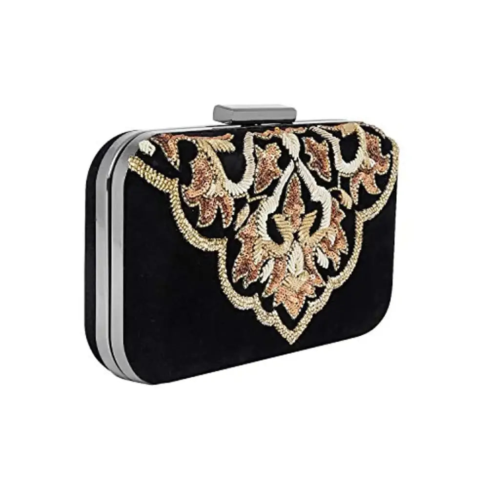 MaFs Womens Clutch, Black