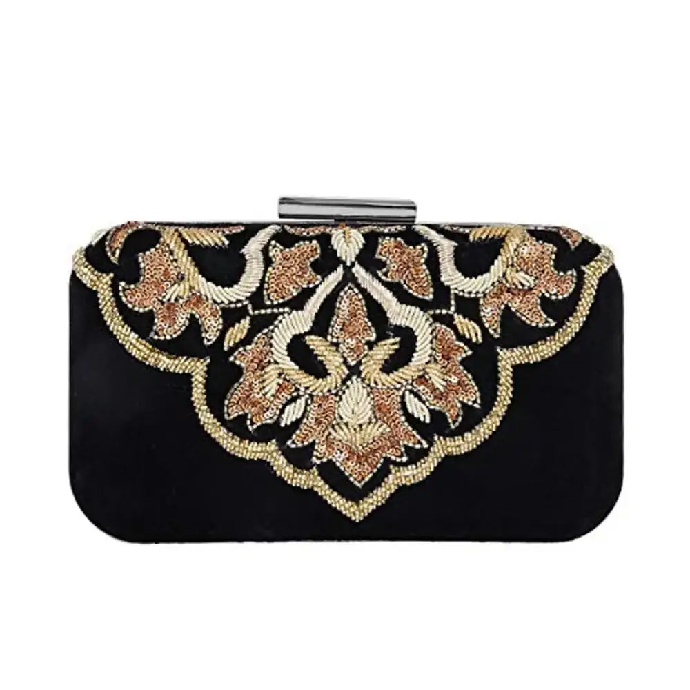 MaFs Womens Clutch, Black