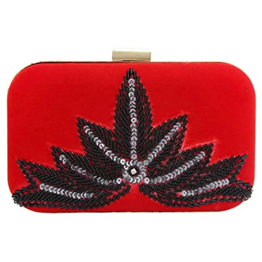 MaFs Womens Clutch, Red