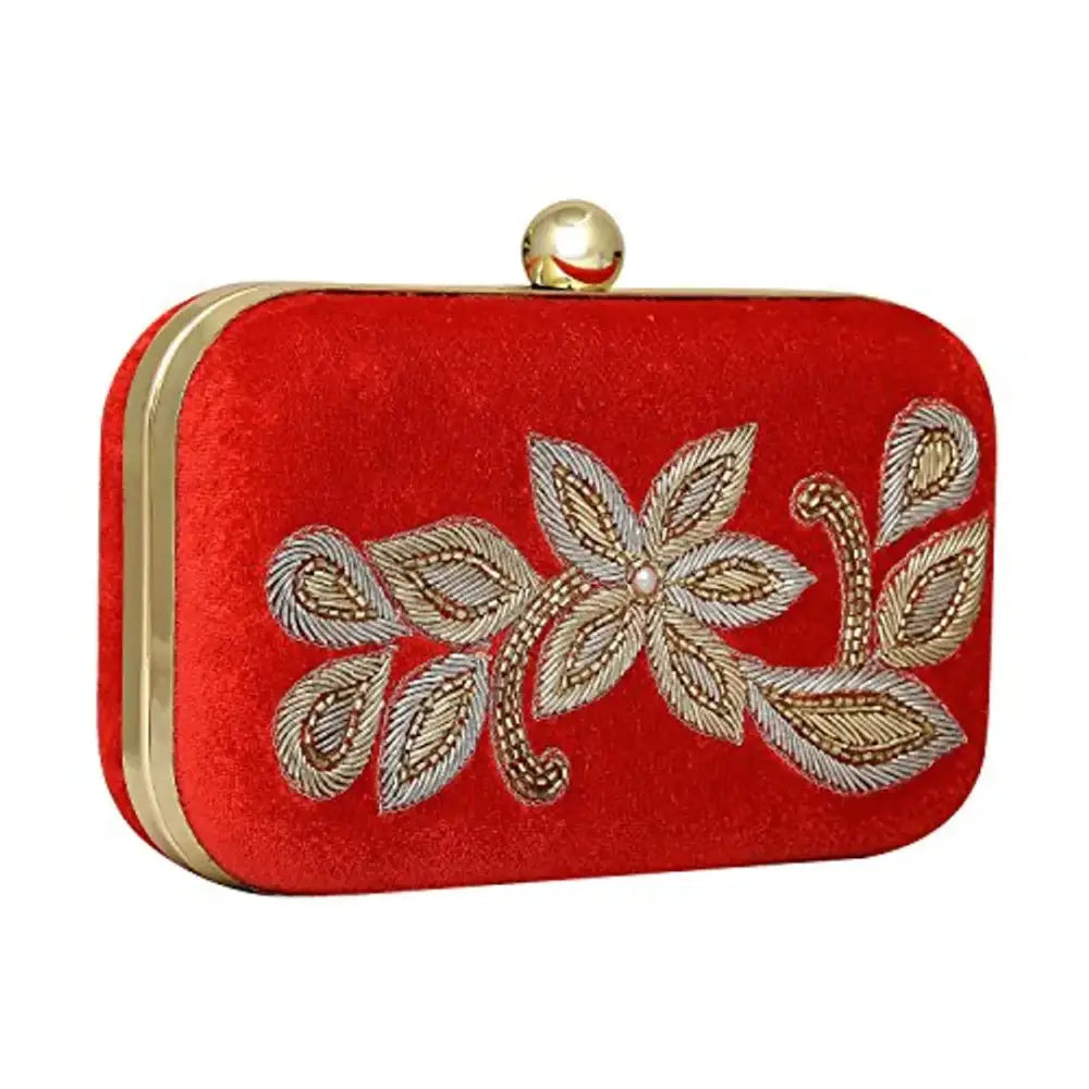 MaFs Womens Clutch, Red