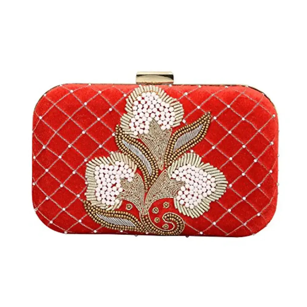 MaFs Womens Clutch, Red