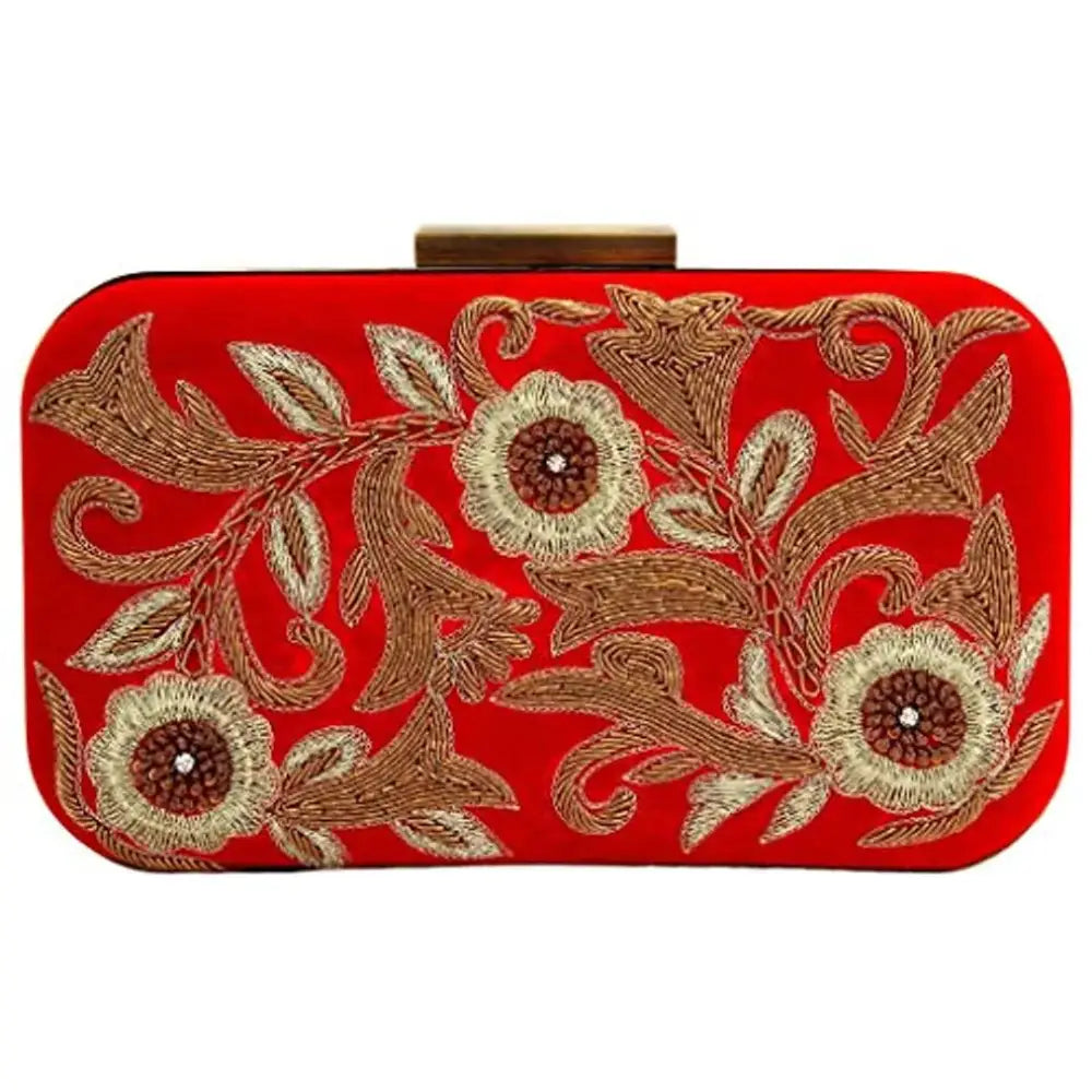 MaFs Womens Clutch, Red