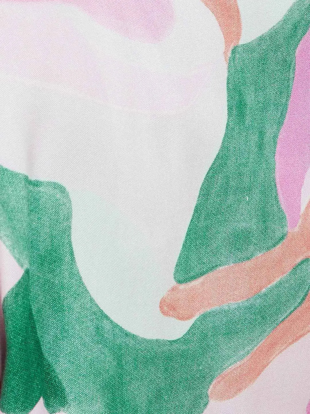 Max Women Plus Size Abstract Printed Shirt (WVN3301 AP_Pink) SaumyasStore