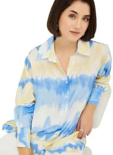 Max Women's Regular Fit Shirt (AE04C_Ivory SaumyasStore