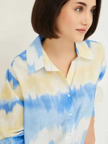 Max Women's Regular Fit Shirt (AE04C_Ivory SaumyasStore