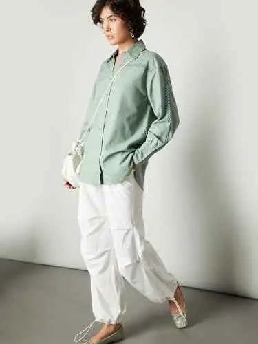 Max Women's Regular Fit Shirt (AE04C_Ivory SaumyasStore