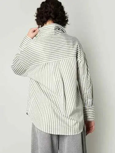 Max Women's Regular Fit Shirt (B24WCTFSWT168QS_Green SaumyasStore