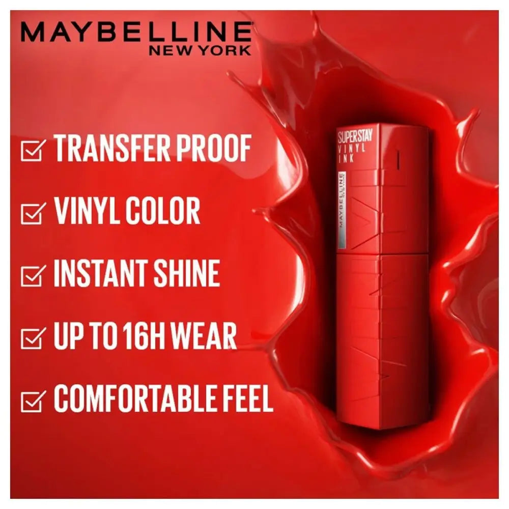 Maybelline Liquid Lipstick High Shine Gloss Lasts for 16 HRs