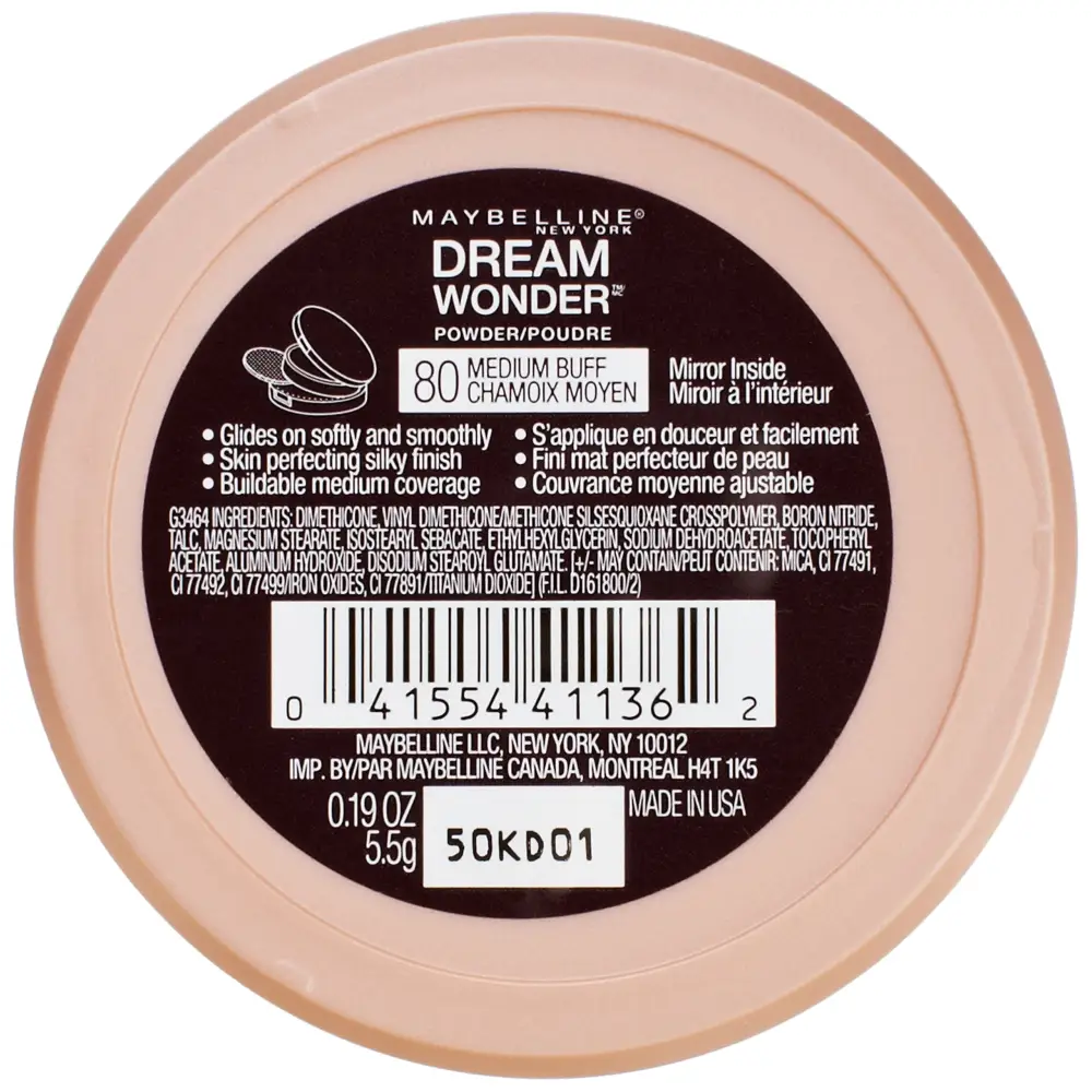 Maybelline New York Dream Wonder Powder feels like