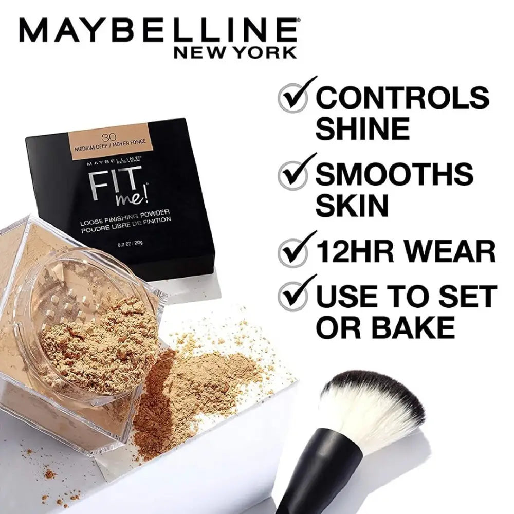 Maybelline New York Loose Finishing Powder Controls Shine